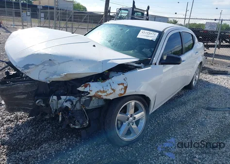 2012 Dodge Avenger Se z USA, uszkodzony, nr VIN 1C3CDZAB1CN153441